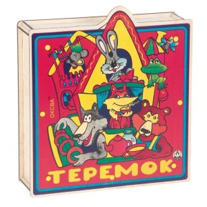 Шнуровка "Теремок" в коробке