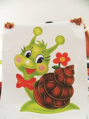 Наклейка интерьерная Улиточка 8230 галерея 1