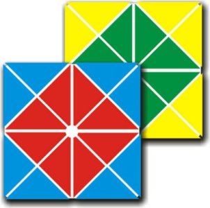 Квадрат Воскобовича 4-х цветов