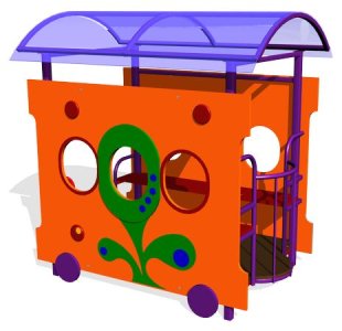 Игровой макет «Вагон-Росточек»