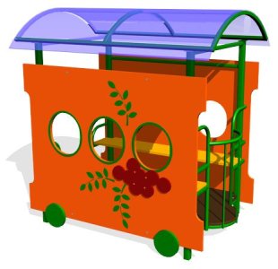 Игровой макет «Вагон-Рябинка»