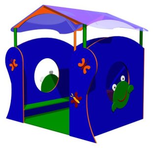 Детский игровой домик «Лягушка»