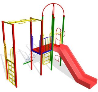 Детский игровой комплекс «Горная зебра»