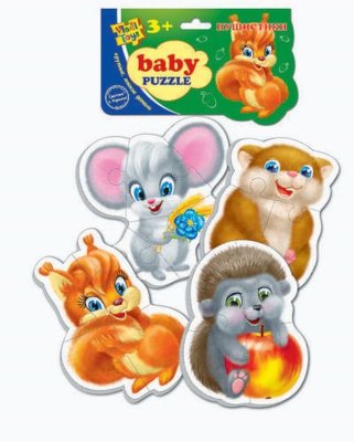 Комплект развивающих мягких бэби-пазлов 9650 галерея 5