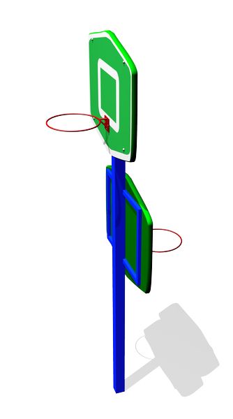 Стойка баскетбольная М3