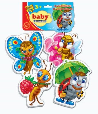 Комплект развивающих мягких бэби-пазлов 9650 галерея 3