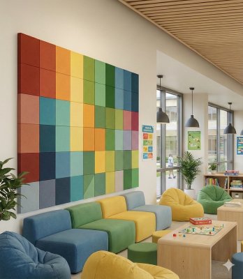 Комплект акустических войлочных стендов "Спектр" КВС-52 галерея 1