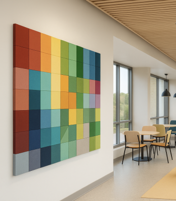 Комплект акустических войлочных стендов "Спектр" КВС-52 галерея 3