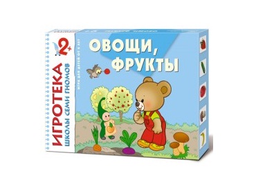 Развивающая игра Овощи, фрукты