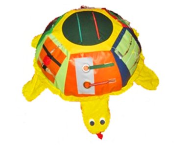 Панно дидактическое-игрушка "Черепаха"