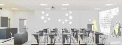 Проект интерьерного оформления кабинета химии 41106 галерея 2