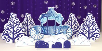 Набор - Замок Снежной Королевы