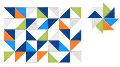 Комплект акустических войлочных стендов "Фантазия" КВС-10 галерея 3