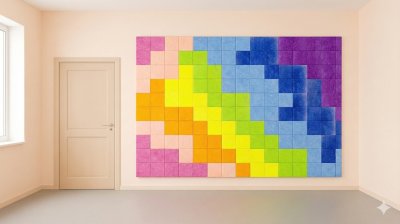 Комплект акустических войлочных стендов "Градиент" КВС-56 галерея 1