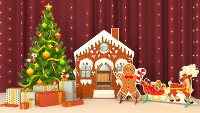 Набор - Пряничный домик