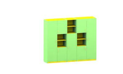 Шкаф для кабинета (5 секции)