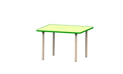 Стол квадратный на рег. ножках