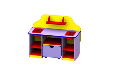 Стол дидакт.малый без напол., без пуф.