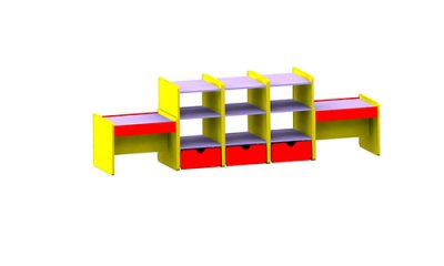 Стеллаж двух сторонний