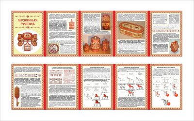 Папка-передвижка "Мезенская роспись"