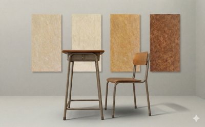 Комплект акустических войлочных стендов "Осенний лес" КВС-36 галерея 1