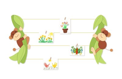Галерейная система "Велелые обезьянки" 46822 галерея 2
