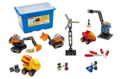 Строительные машины LEGO DUPLO 95 деталей, 3-6 лет