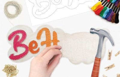 Набор для творчества String Art "Веселые нотки. Кот" 45689 галерея 2