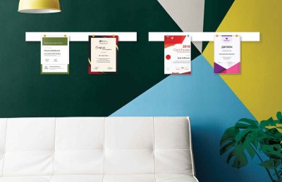 Базовая магнитная панель 100х7 см белая 41385 галерея 4