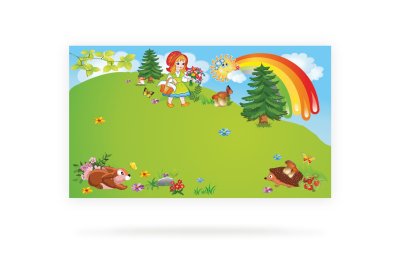 Магнитный стенд для детского сада "Красная шапочка" 15609М галерея 1