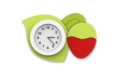 Настенные часы "Клубничка" 47394 галерея 2