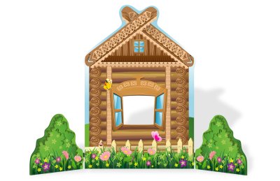 Декорация театральная "Избушка" 19294 галерея 2