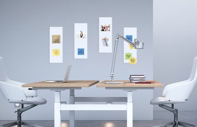 Базовая магнитно-маркерная панель "Оптима" 50х25 белая 42041 галерея 4