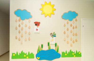 Композиция для оформления холла "Лужайка" 36894е галерея 1