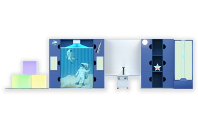 Сенсорный комплекс для кабинета психолога "Открытый космос" 211АЛ галерея 3