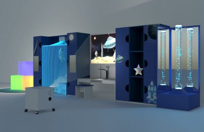 Сенсорный комплекс для кабинета психолога "Открытый космос" 211АЛ галерея 1