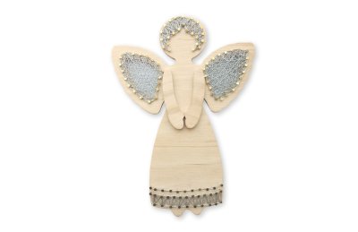 Набор для творчества String Art "Ангелок" Серебро 45686s галерея 1