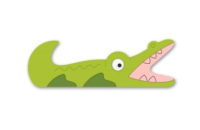 Декоративная арка "Крокодил" 118х38 см 46660 галерея 2