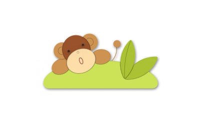 Декоративная арка "Обезьянка" 78х38 см 46662 галерея 2