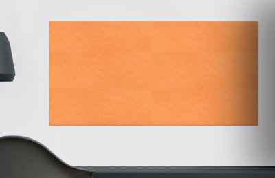 Стенд из эко-войлока 60х120 см. Оранжевый ЭС-27.60120 галерея 1