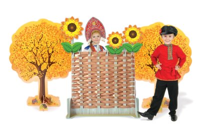 Забор с подсолнухами (высокий) 43999 галерея 1