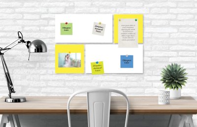 Базовая магнитная панель 25х25 лимонно-желтый 41936 галерея 2