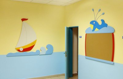 Пробковая доска "Рыбка" 118х116 см 46508 галерея 2