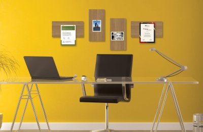 Базовая магнитная панель 50х25 принт Светлое Дерево 41393 галерея 1