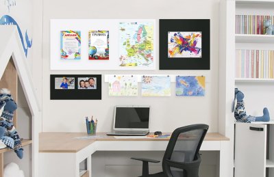 Базовая магнитная панель 50х50 светло-серая 41927 галерея 2