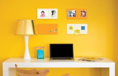 Базовая магнитно-маркерная панель "Оптима" 50х25 белая 42041 галерея 1