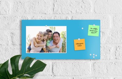 Базовая магнитная панель 50х25 голубая 41942 галерея 2