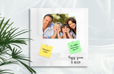 Базовая магнитно-маркерная панель 25х25 белая 42027 галерея 1