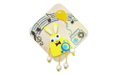 Набор для творчества String Art "Веселые нотки. Заяц" 45690 галерея 1