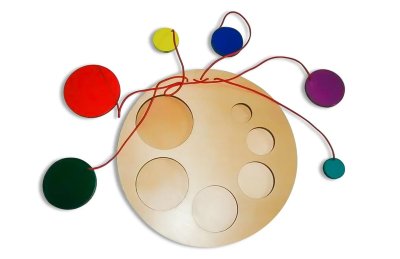 Тактильно-развивающая панель «Палитра» 46486ПР галерея 1